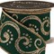 Brilliance 2.5" Hunter Green and Gold Filigree Glitter Swirl Wired Ribbon, 10 Yards for Christmas Bows, Wreaths, Gift Wrap, Crafts and Decorations